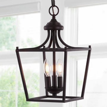 Camden Iron Classic Midcentury Pendant Lantern - JONATHAN Y